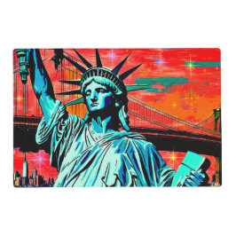 レディーリバティNYC 2 ラミネート プレート