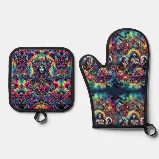 レディーリリスのバニティトレイ 鍋つかみ&鍋敷きセット