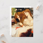 レディーリリス素晴らしト(長赤毛の美しい) カード (正面/裏面インサイチュ)