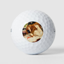 レディーリリス素晴らしト(長赤毛の美しい) ゴルフボール