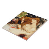 レディーリリス素晴らしト(長赤毛の美しい) タイル (側面)