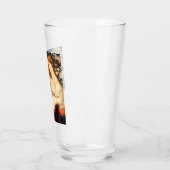 レディーリリス素晴らしト(長赤毛の美しい) タンブラーグラス (左)