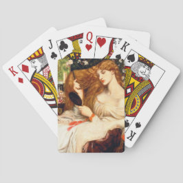 レディーリリス素晴らしト(長赤毛の美しい) トランプ