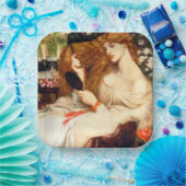 レディーリリス素晴らしト(長赤毛の美しい) ペーパープレート (パーティー)