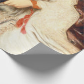 レディーリリス素晴らしト(長赤毛の美しい) ラッピングペーパー (角)