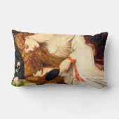 レディーリリス素晴らしト(長赤毛の美しい) ランバークッション (裏面)