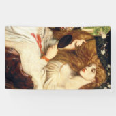 レディーリリス素晴らしト(長赤毛の美しい) 横断幕 (横)