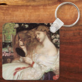 レディーリリスbyロセッティヴィンテージビクトリアンポルタット キーホルダー (裏面)