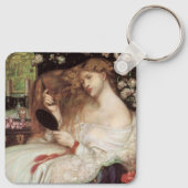 レディーリリスbyロセッティヴィンテージビクトリアンポルタット キーホルダー (裏面)