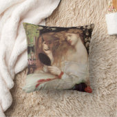 レディーリリスbyロセッティヴィンテージビクトリアンポルタット クッション (ブランケット)