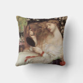 レディーリリスbyロセッティヴィンテージビクトリアンポルタット クッション (裏面)