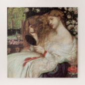 レディーリリスbyロセッティヴィンテージビクトリアンポルタット ジグソーパズル (横)