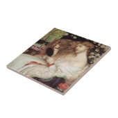 レディーリリスbyロセッティヴィンテージビクトリアンポルタット タイル (側面)