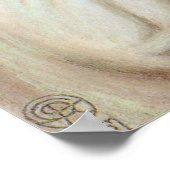 レディーリリスbyロセッティヴィンテージビクトリアンポルタット ポスター (角)