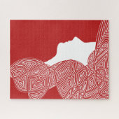 レディーレッド ジグソーパズル (横)