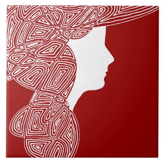 レディーレッド タイル (正面)