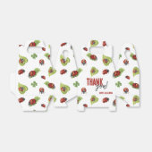 レディーレディーバグ誕生日パーティー、任意の年齢 フェイバーボックス (折り畳みなし)