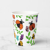 レディーロブバグと蝶のパーティー 紙コップ (右)