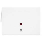 レディー山羊座ピンク〔占星術の〕十二宮図空白のノートカード (裏面横)