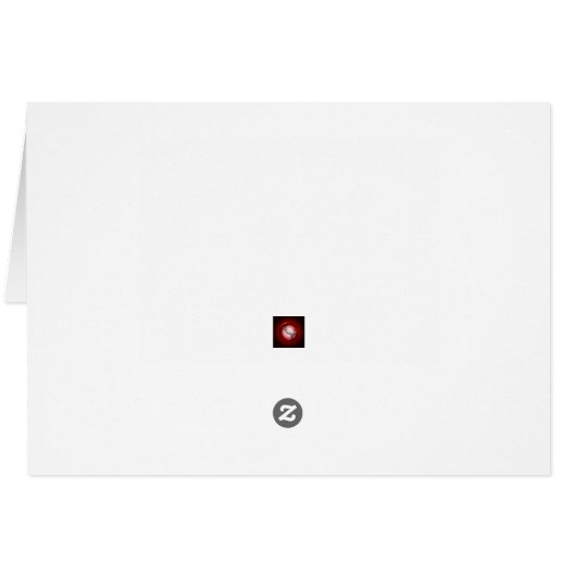 レディー山羊座ピンク〔占星術の〕十二宮図空白のノートカード (裏面横)