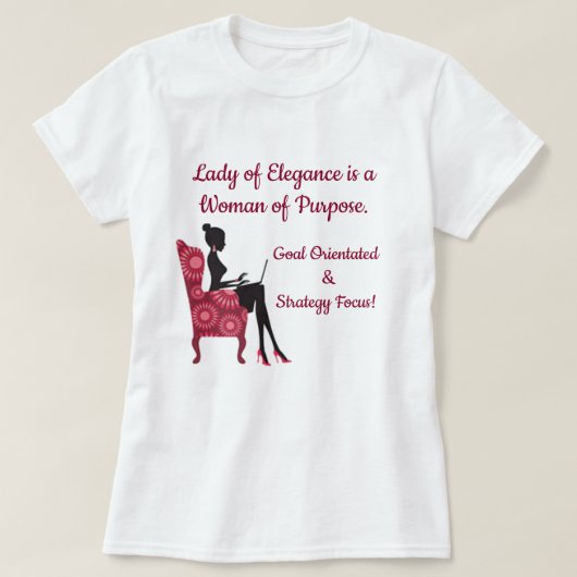 レディー エレガンス コレクション Tシャツ (デザイン正面)