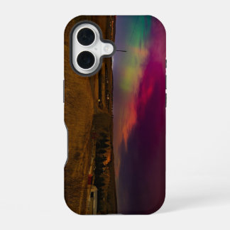 "レディー・オーロラ" オーロラ柄iPhoneケース iPhone 16ケース