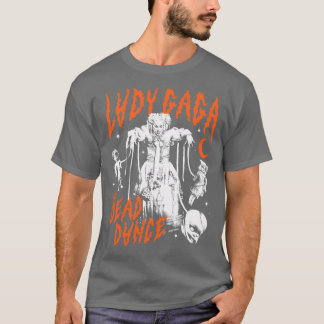 レディー・ガガヘッド・ダンス・メイヘム・ボール Tシャツ