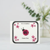 レディー・バグ・ラブ ポストカード (スタンド正面)