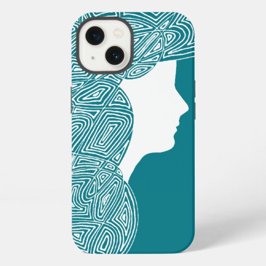 レディー・パワー・バンク iPhoneケース (裏面)