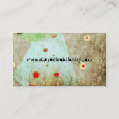 レディー·ビューティフル·アイ·ヘアグランジ·名刺 名刺 (裏面)