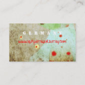 レディー·ビューティフル·アイ·ヘアグランジ·名刺 名刺 (裏面)