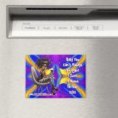 レディ予測できなタトゥー&ワインメモ磁石 マグネット (インサイチュ (食洗機))