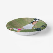 レディ写真バースデーパーティー ペーパーボウル (傾斜あり)