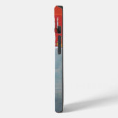 レディ及びフルーツテーブルセットアールデコ美しいファッション Case-Mate iPhoneケース (裏面 / 左)