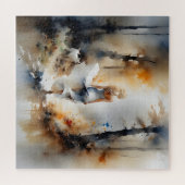 レディ歩くが森を抜ける ジグソーパズル (横)