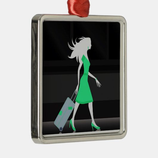 ****レディ熱狂するー****クリスマス飾り メタルオーナメント (右)