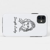 レディ独身のーIphoneケース Case-Mate iPhoneケース (裏面(横))