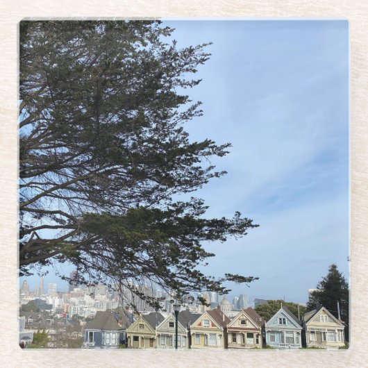 レディ絵を描ズ ガラスコースター (正面)