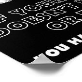 レディ聞スおもしろい狩りポスターBLK ポスター (角)