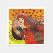 レディ自然 スタンダードカクテルナプキン (正面)