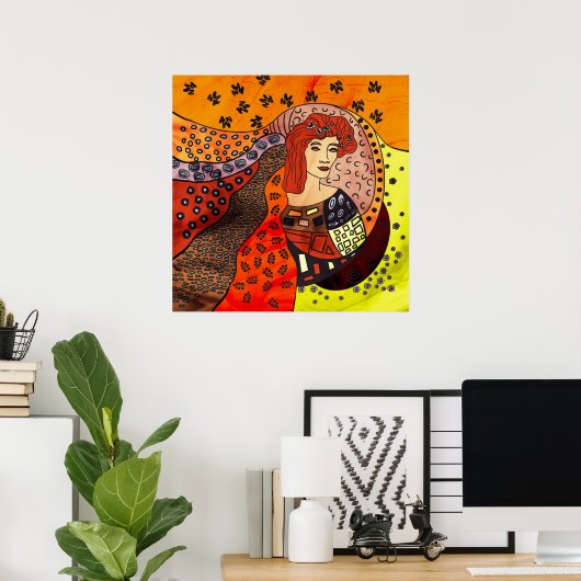 レディ自然 ポスター (ホームオフィス)