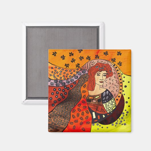 レディ自然 マグネット (正面/裏面)