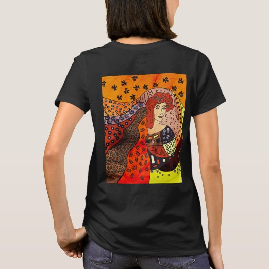 レディ自然 Tシャツ (裏面)