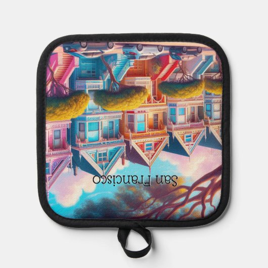 レディ色彩の鮮やかズサンビクトリアンフランシスコ 鍋敷き (正面)