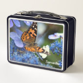 レディ色彩の鮮やかバタフライメタル弁当箱 メタルランチボックス (正面)