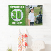 レディ誕生日ゴルフパーティー! 横断幕 (インサイチュ)