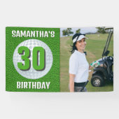 レディ誕生日ゴルフパーティー! 横断幕 (横)