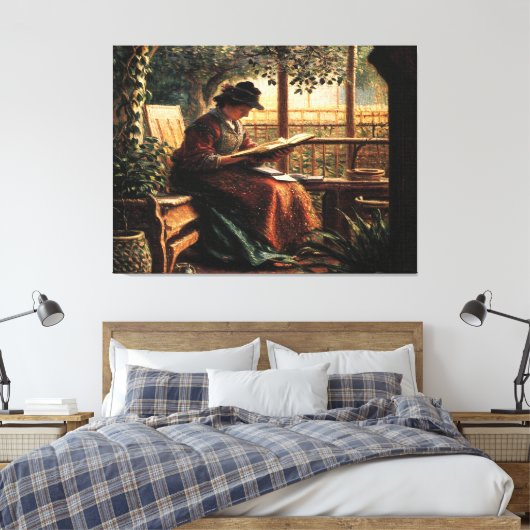 レディ読ズ キャンバスプリント (インサイチュ (寝室))