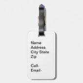 レディ読ズ・バイ・ザ・ウィンドウ ラゲッジタグ (裏面縦)