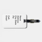 レディ読ズ・バイ・ザ・ウィンドウ ラゲッジタグ (裏面横)